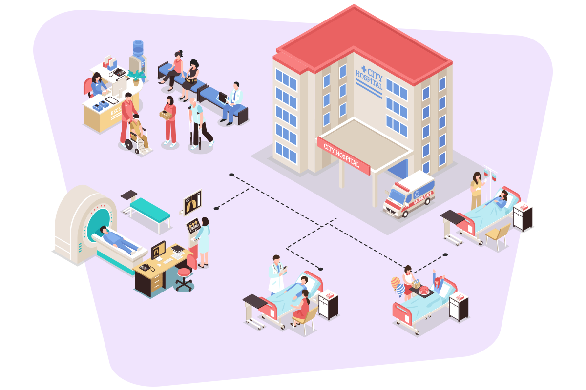 Manage hospital